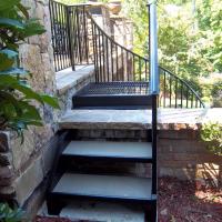 Spiral Staircase kit with custom landing