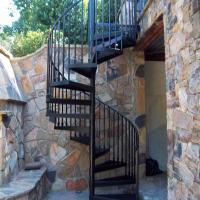 Staircase kit from The Iron Shop, Broomall, PA.